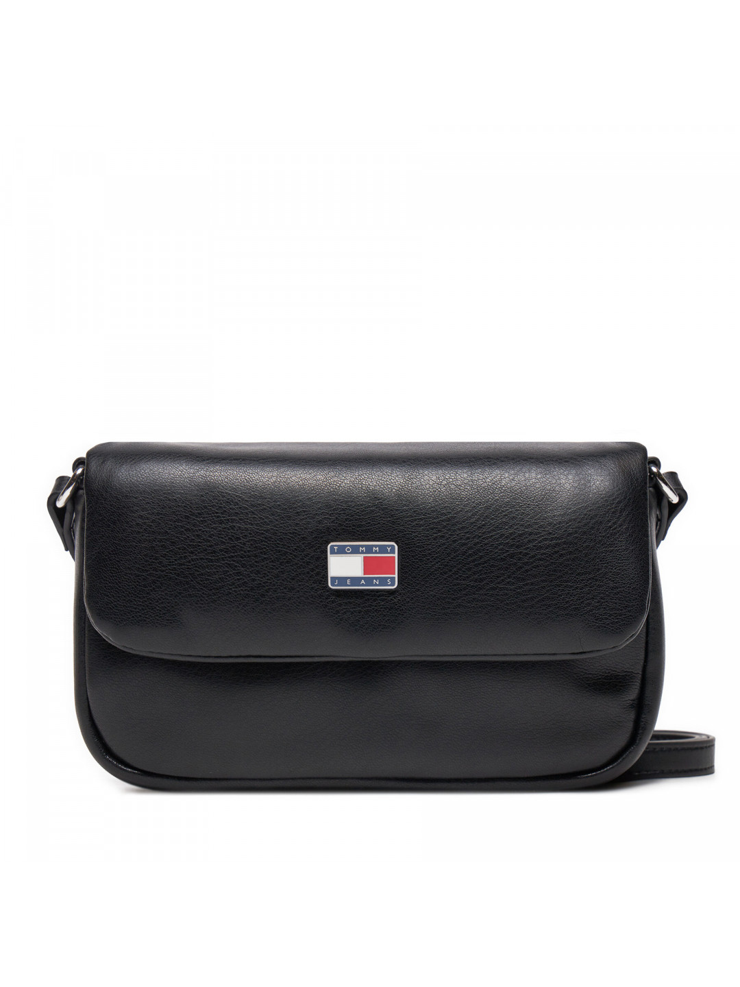 Kabelka Tommy Jeans Tjw Pillow Flap Crossover AW0AW16978 Černá